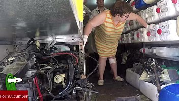 Hidden camera in the mechanic