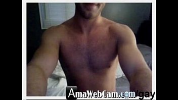 Guy Jerks and Plays with Ass on Webcam - AmaWebCam.com/gay