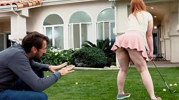 Golfing With Redhead Stepdaughter Gone Sexual! Steve Holmes & Cleo Clementine - Full Movie On FreeTaboo.Net