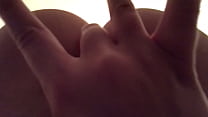 girl fingering her anal
